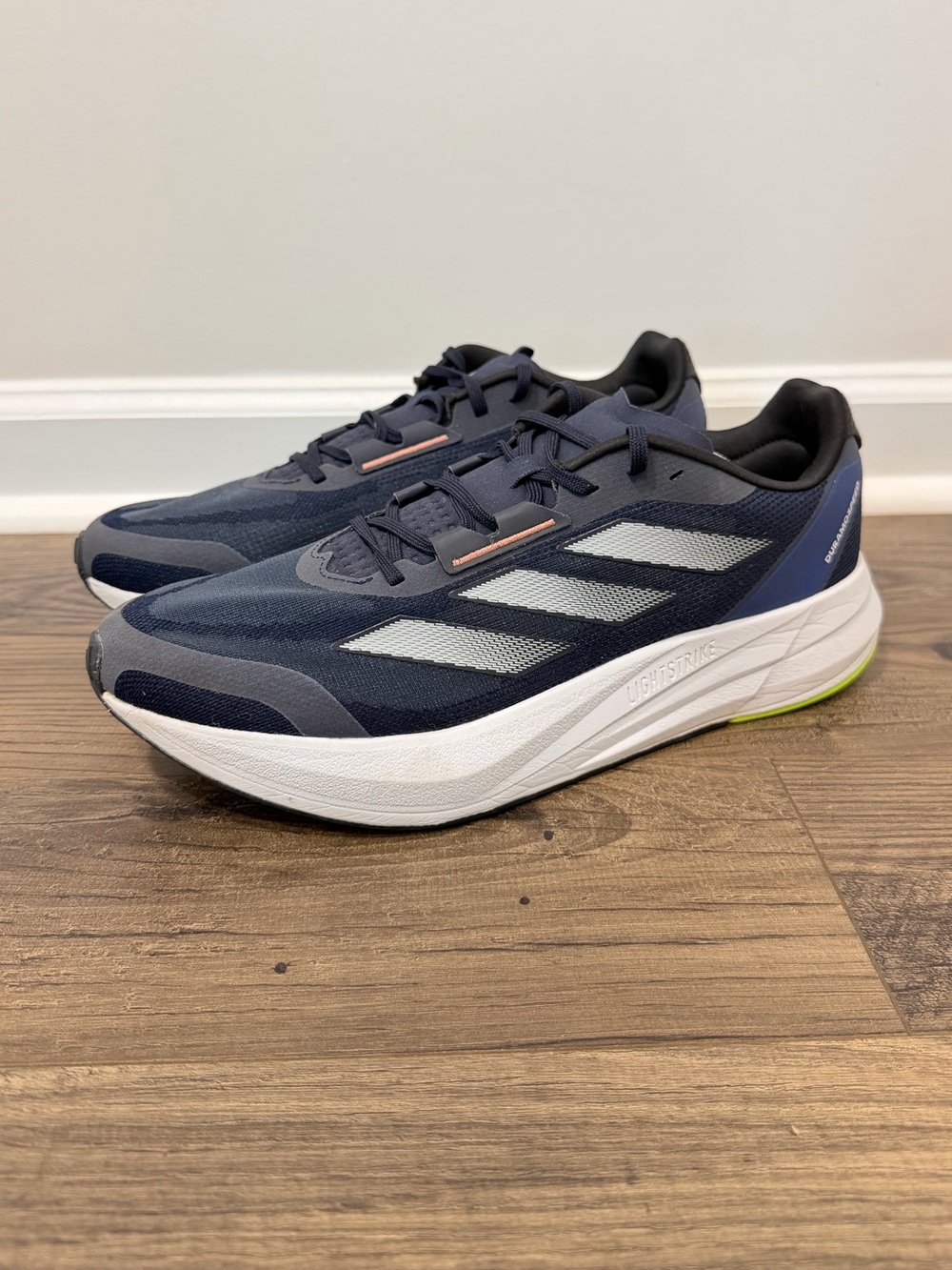 adidas Duramo Speed Men’s 13 Navy Running Shoes Lightstrike IF0566